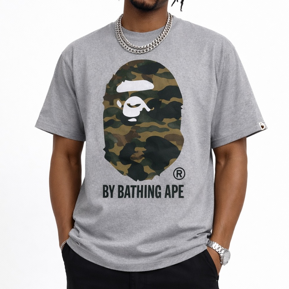 BAPE Grey T-Shirt